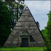 The Pyramid Mausoleum at Blickling